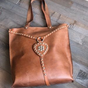 Gorgeous Stacey Leigh Leather Tote - Etsy
